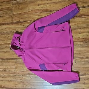 ASICS soft shell hooded jacket